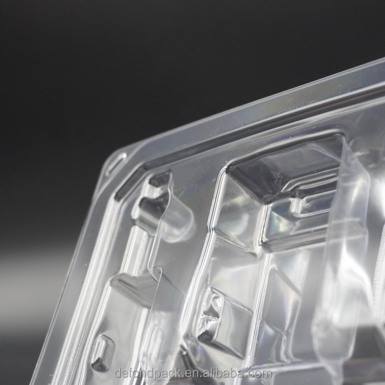 Hot Selling Custom Wholesale PET Medical Equipment Tray Clear Vacuum Forming Tray Medical Grade