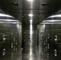 Z Type Clean Room Air Shower Tunnel Single Person With Both Side Blowing