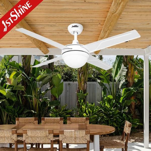 Ventilador de tecto com lâmpadas de ferro de 48 polegadas com luzes LED Controle remoto Melhora a circulação de ar