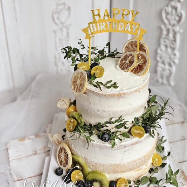 Birthday Cake Topper, 6pcs Acrylic Birthday Cake Toppers Happy Birthday Cake Toppers For Birthday Decorations