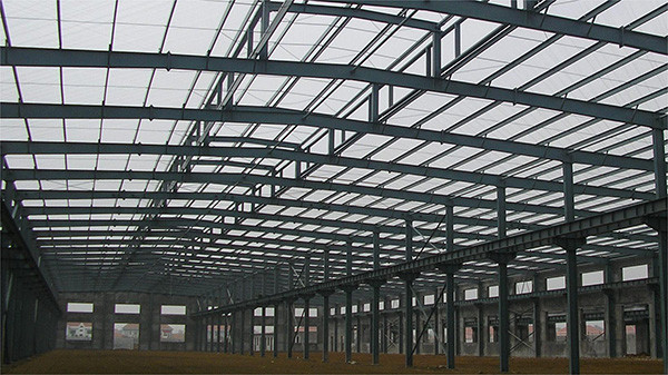 Q235B Q355B Steel Structure Industrial Building Anticorrosion Painted Building