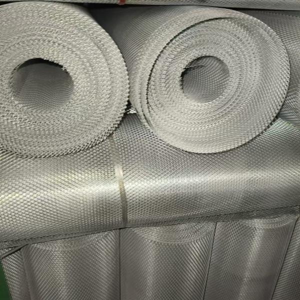Folha de metal galvanizada expandida de 30 mm x 10 mm e 1,5 mm em aço de qualidade