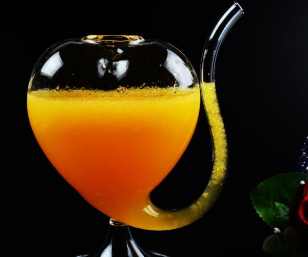 Crystal Clear Glass Wineglass Creative Vampire Glass Red Wine Juice Cup 300ml Love Vampire Cup
