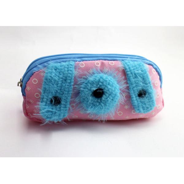 Special Design Pencil Pouch Bag Cute Fabric Zipped Pencil Case For Girls
