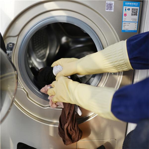 Luvas comerciais da lavagem da louça da flexibilidade excelente, luvas da mão para lavar