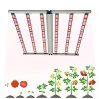 Dual Channel Dimmable LED Grow Light 700W Samsung LM301H puces hydroponiques avec UV