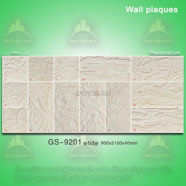 Antique PU wall plaques for home decoration