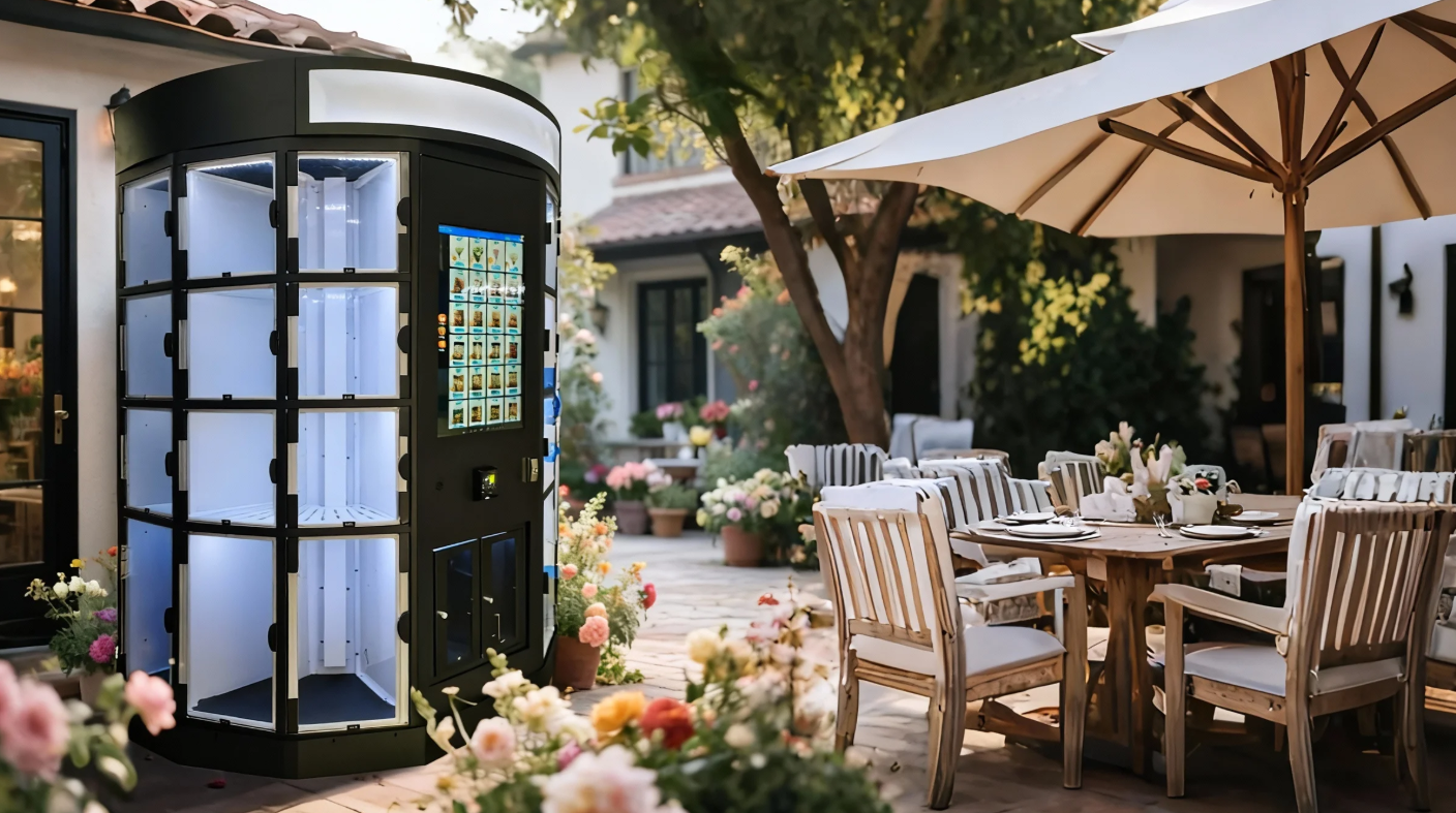 WEIMI Flower Vending Machine — Fresh Flowers, Smart Sales, and Enhanced Customer Experience