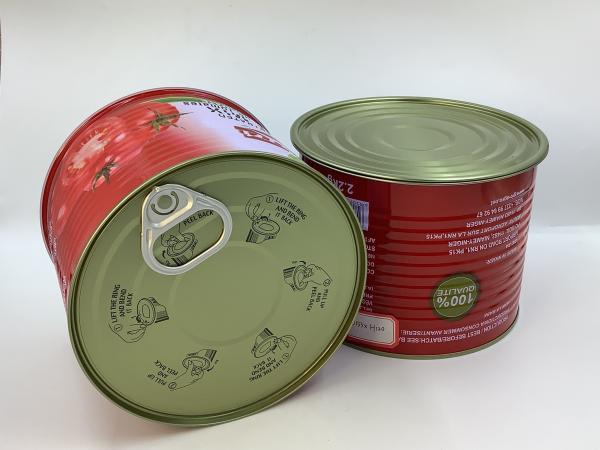 153mm Food Tin Can Three Piece 153*120mm 603# Caliber Customizable Capacity