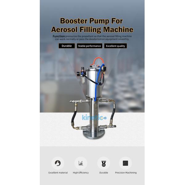 Pneumatic Booster Pump Nitrogen Natural Gas Booster Pump for Aerosol Filling Machine