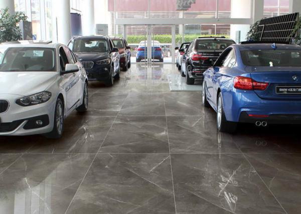 24  X 48 Marble Ceramic Tiles Dark Grey Honed Modern Tile Classic Look