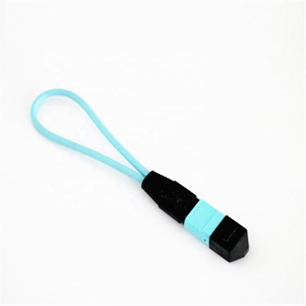 Optical fiber MPO connector OM3 MTP/MPO loopback