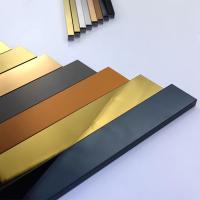 Customized Size 304 Stainless Steel U Profile with Colorful Finished
