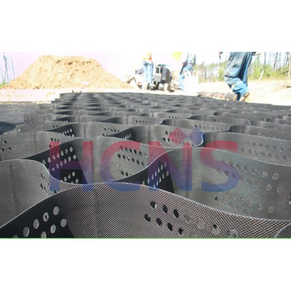 3D HDPE Geoweb Geocell For Road Construction Subgrade Stabilization