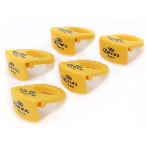 FDA Branded Wine Accessories Yellow CoronaRita Drink Clips For Slanted Margarita Glasses