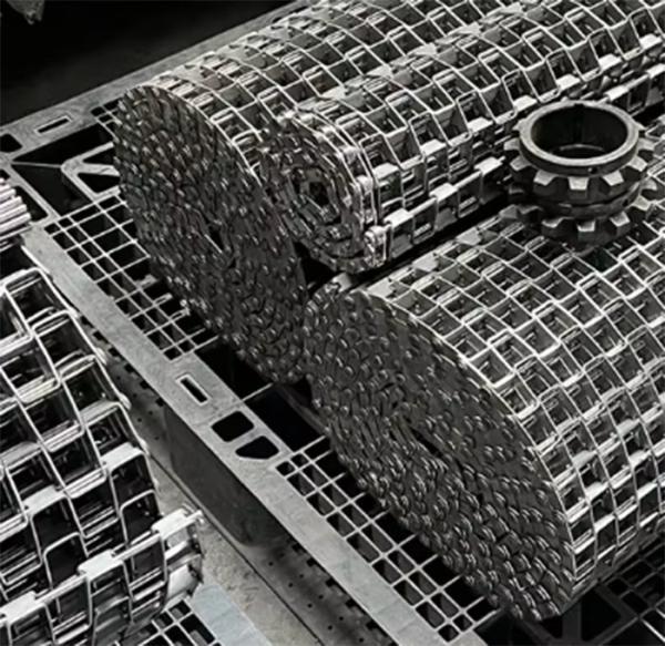 Load Bearing 50KG 100KG Honeycomb Conveyor Belt For Food Cooling And Freezing