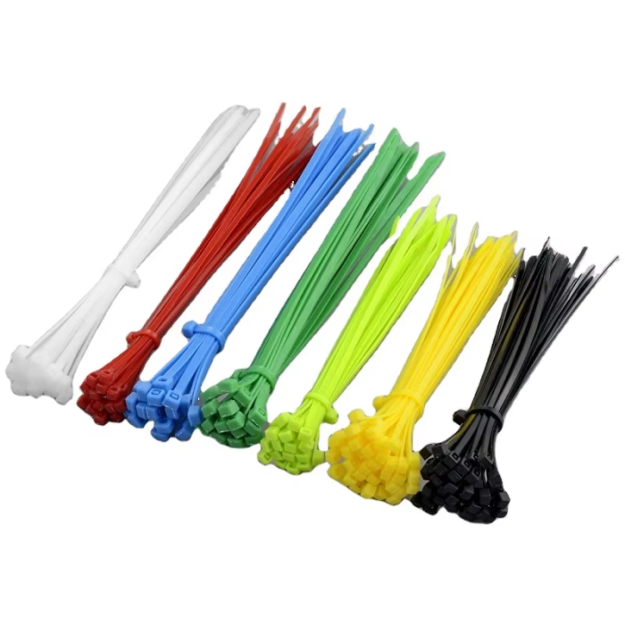 Nylon Cable Ties 100mm 150mm 200mm 250mm 300mm Black White Self Locking Cable Wire Zip Ties