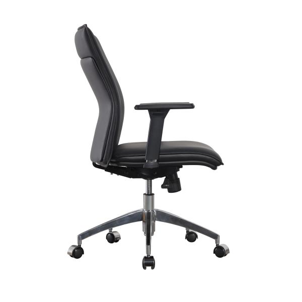 6020 Metal Real Leather Executive Office Executive Computer Chair Tilt Swivel 3D