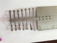 Garnitures de recourbement de machine de cavité de rangée des matrices une de tôle d'acier inoxydable