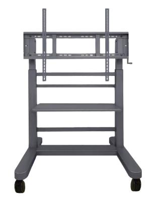 Suporte para quadro branco interativo de liga de alumínio Suporte móvel para TV resistente a terremotos 75 POLEGADAS