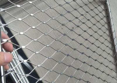 Maillage de câble anti-rouille 50*50 en acier inoxydable