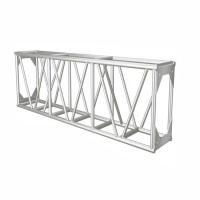 Le cadre en aluminium de botte de boulon de plat d'intérieur fabrique l'événement