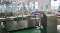 Línea de llenado del vial con argón para niveles de oxígeno inferiores al 5%