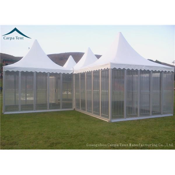 Pagoda Shape Small Marquee Tents / Wedding Party Tents With Luxury Decoration