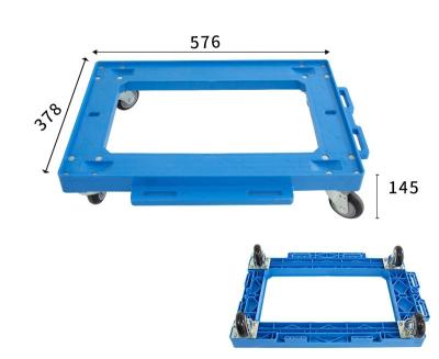 Trailer, Storage Container, Nesting and Stackable Plastic Storage Box with Lid Attached, Clear Tote for Garages, Closets, and Moving