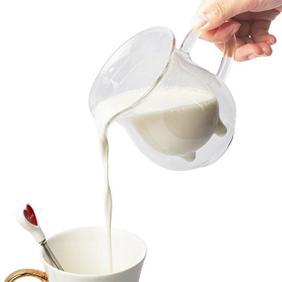 Handcraft Borosilicate Glass Double Wall Coffee Cups Heat Resistant 250ml Capacity