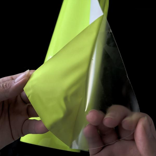 rosa verde cortado fácil do preto do filme do vinil da transferência térmica da roupa de 25m