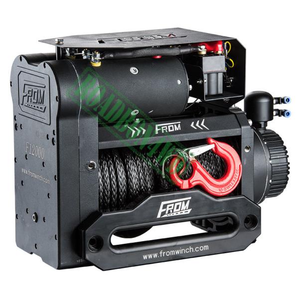 Dual Motor Electric Winch Off Road Electric Winch 4X4 12V 12000Lb 12000Lbs Recovery Winch with Synthetic Rope Twin Motor