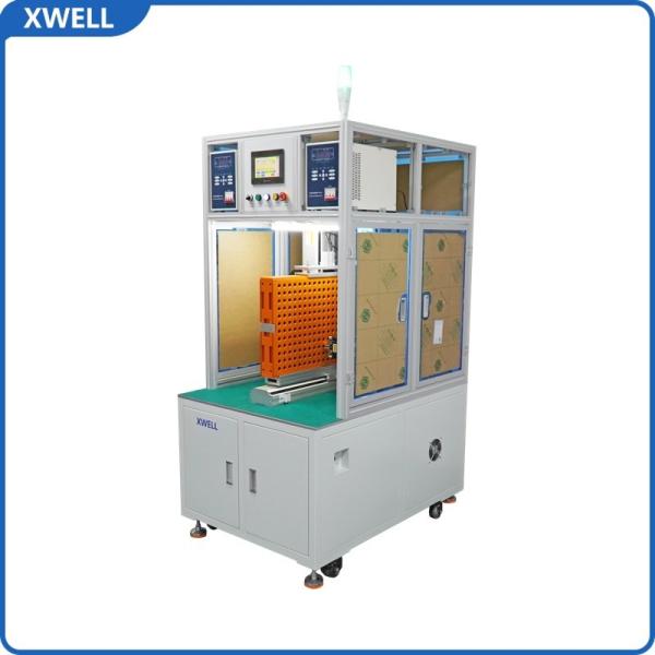 Máquina de soldadura por puntos automática CNC de doble cara 5000A o 8000A con cabezal de soldadura con servomotor