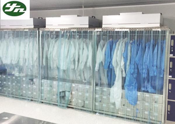 Os SS o armário do vestuário do quarto desinfetado, vestem o armário do armazenamento para a fábrica farmacêutica