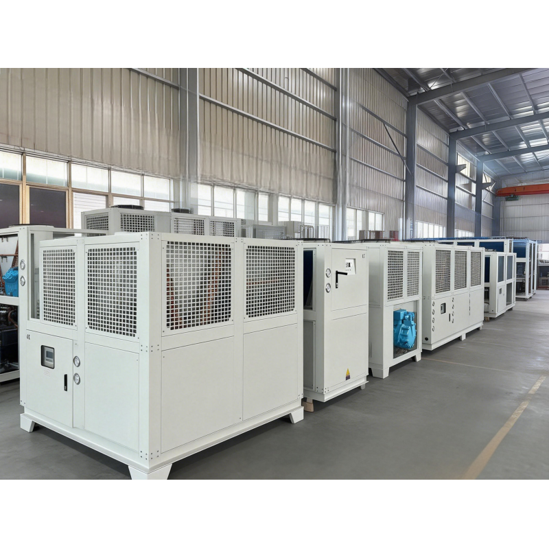 50HP Air-Cooled Inverter Chiller VFD Chiller Variable Speed Chiller Energy-efficient Chiller Industrial Inverter Chiller