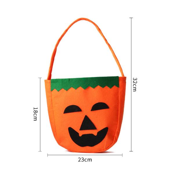 In-stock New Gift Halloween Non-Woven  Tote Bag for Candy and Pumpkin