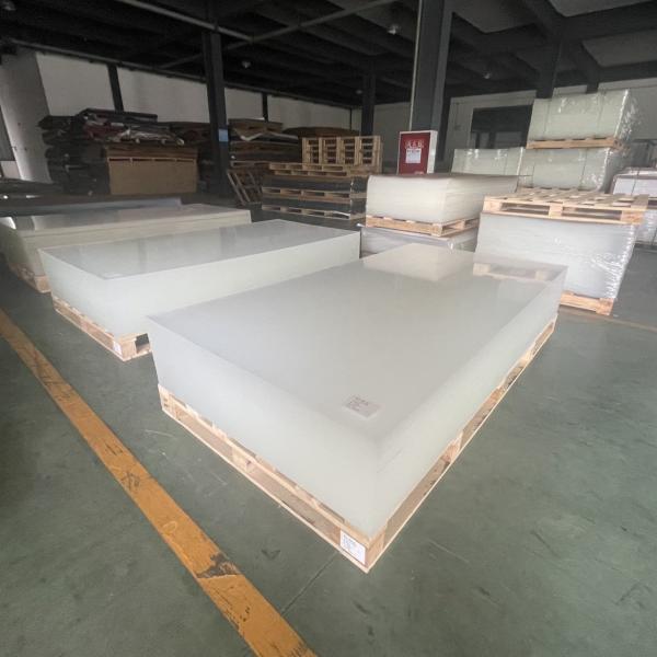 Thick 15mm 1290*2560mm Clear Transparent Cast Acrylic Sheet For Furniture