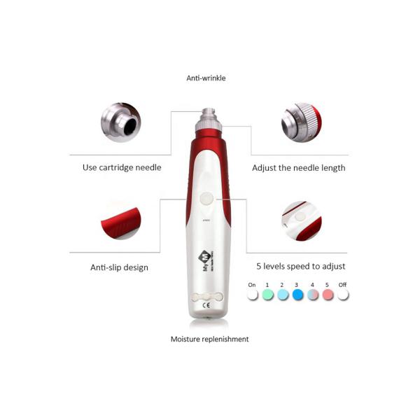 5 ролик иглы электрической автоматической Derma печати уровней MYM микро- для кожи