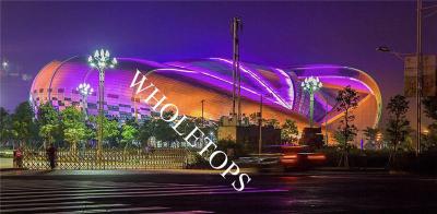 Width 1220mm 5.0MM Laser Cut Aluminum Panel For Outdoor Venues Exhibition Center