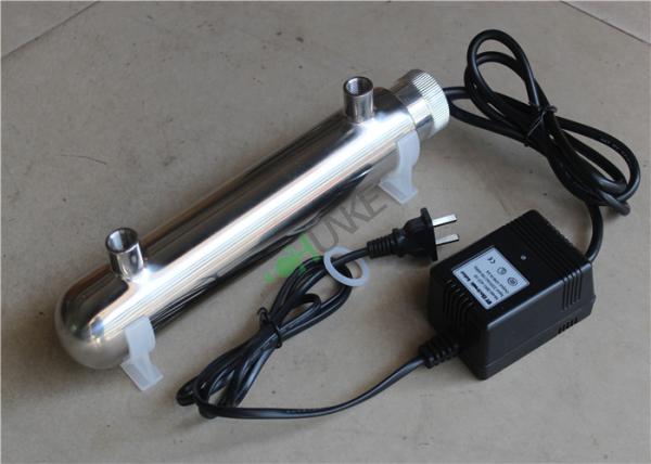 Acessórios ultravioletas 6GPM 25W da planta de tratamento da água do esterilizador da água para a unidade do Ro