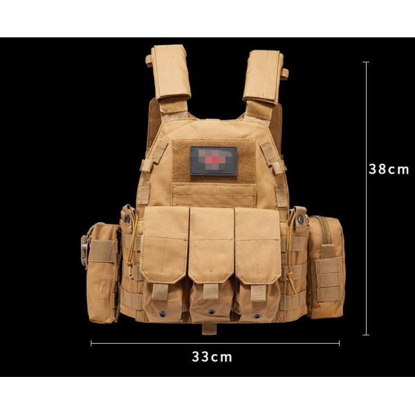 Быстрый выпуск жилета боя камуфлирования Xinxing Cordura тактический