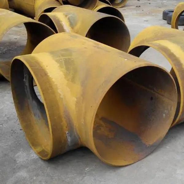 1/2-24 Sch10-160 Carbon Steel Q235b Butt Welded Tee Fitting