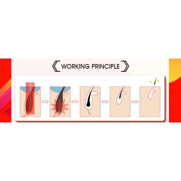 13*13mm2 Painless 808nm Diode Laser Hair Removal Machine