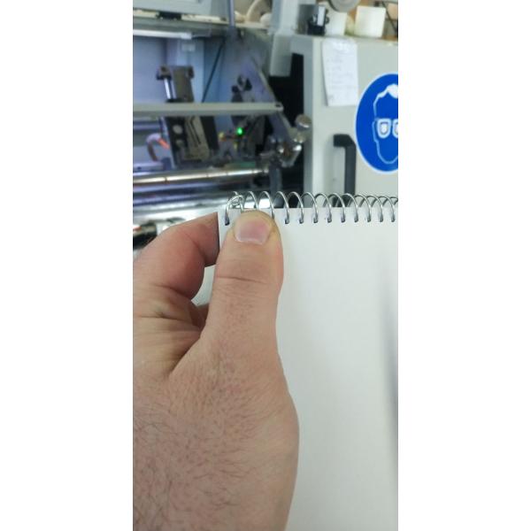 Automatic spiral binding machine PBS420 with hole punching and coil lock function