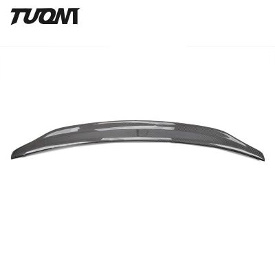Single Deck Carbon Fiber Auto Spoiler Rear Trunk Wing Car Spoilers For Audi A3 S3 Sedan