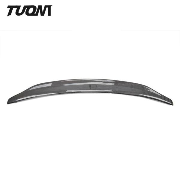 Single Deck Carbon Fiber Auto Spoiler Rear Trunk Wing Car Spoilers For Audi A3 S3 Sedan