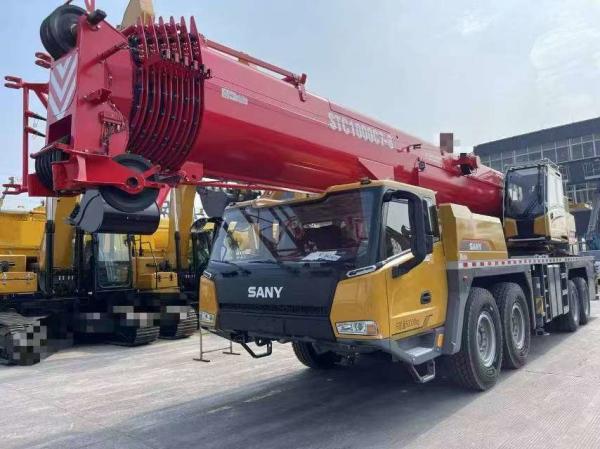 2025 SANY toute nouvelle machine de levage de grue à camion hydraulique de 100 tonnes