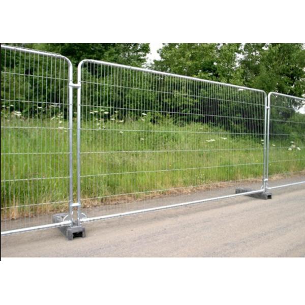 Galvanized Temporary Mesh Fence Removable Easy Installation 2.1m Height