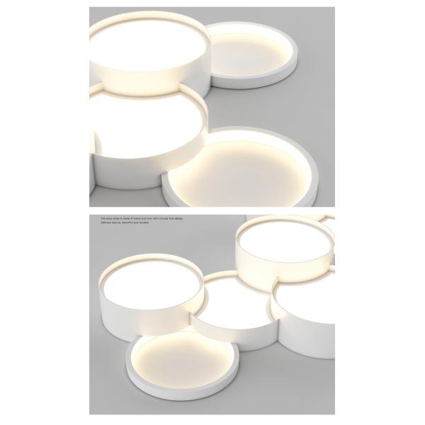 Nordic Minimalist Led Living Room Chandeliers Modern Hall Dining Room Ceiling Decoration Lamp（WH-MA-209）