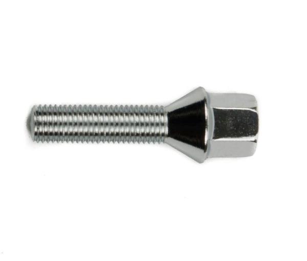 Stable Cone Seat Wheel Lug Bolts SCM 435 Forged Steel With 60 Degree Taper Head